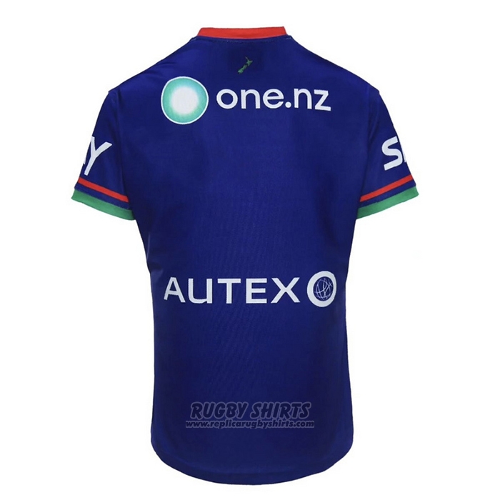 Shirt New Zealand Warriors Rugby 2024 Home Blue